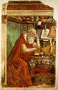 Domenico Ghirlandaio Saint Jerome in his Study  dd Spain oil painting artist